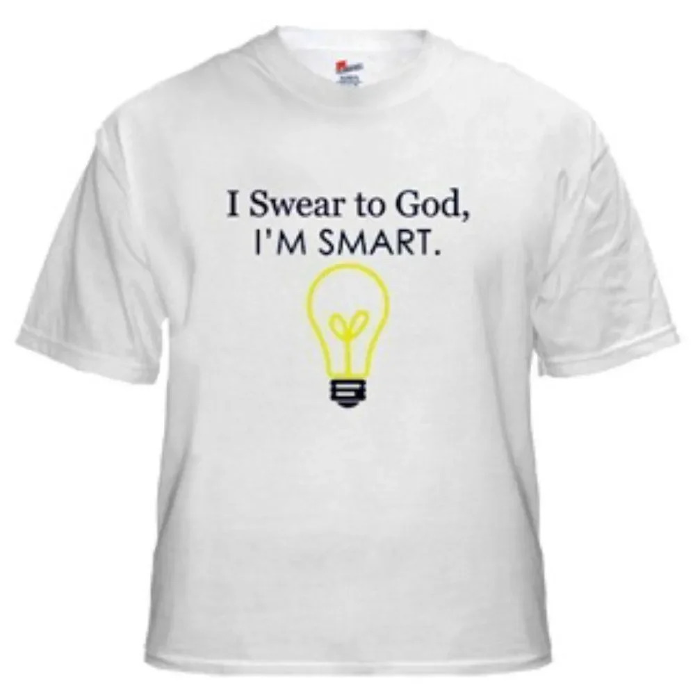 Big Bang Theory I Swear I'm‎ smart Tshirt L